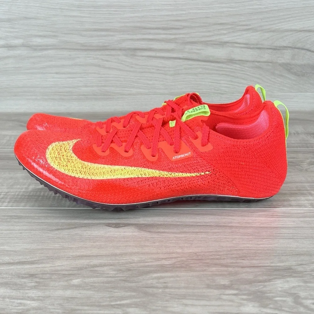 Nike Zoom Superfly Elite 2 Mens Size 9.5 Crimson Track Spike FZ9662-600